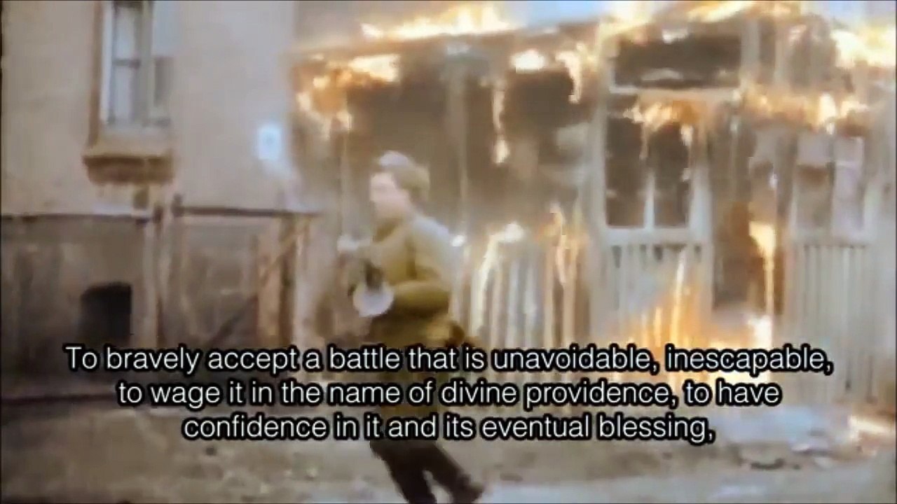 Goebbels - Don't hoist the white flag of surrender