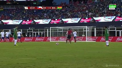 1-1 Jhasmani Campos Goal HD - Chile vs Bolivia 10.06.2016 HD