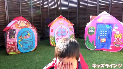 メルちゃん おもちゃ ぽぽちゃん しまじろう おうち でかくれんぼ Hide and seek Baby Doll Popochan Mellchan & shimajiro House Toy