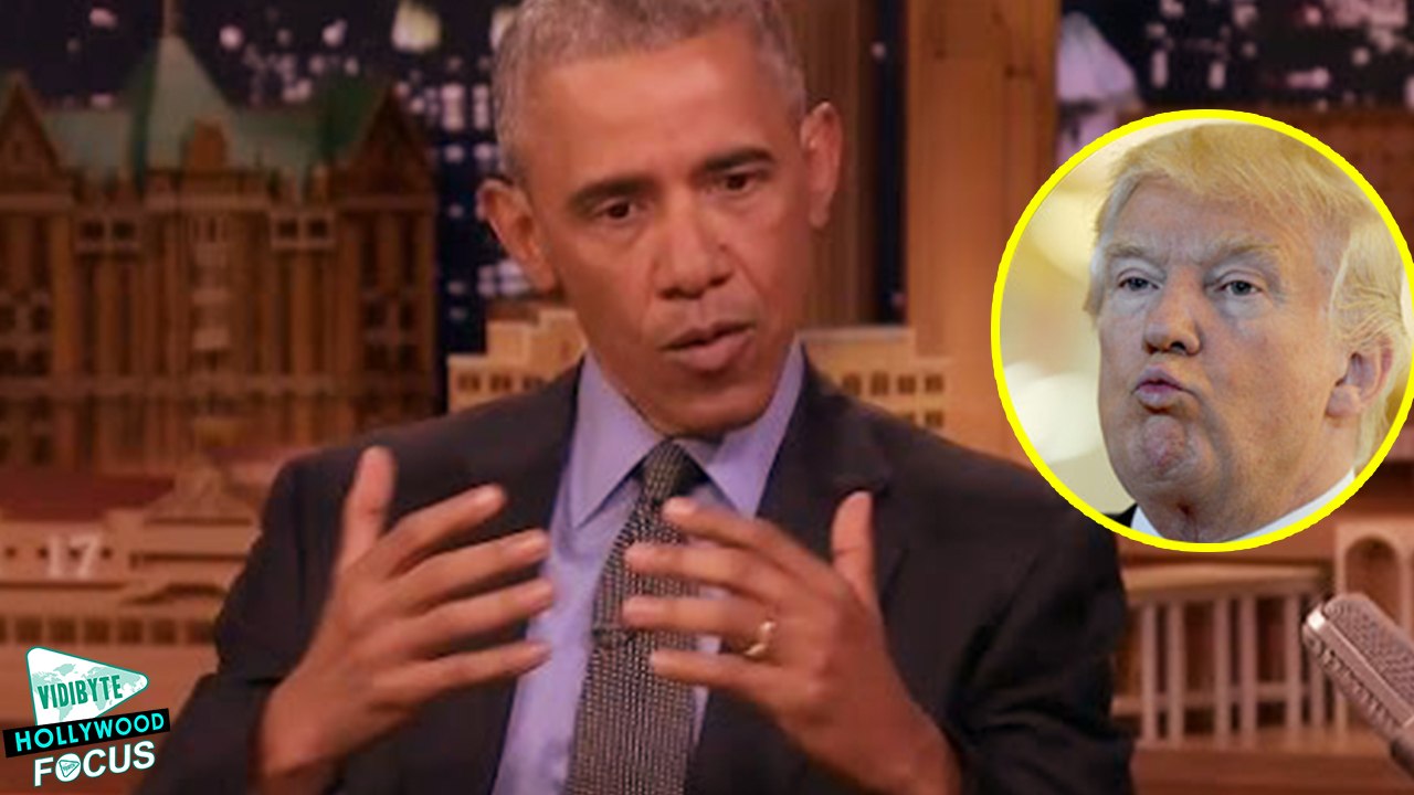 Barack Obama Slams Donald Trump on Jimmy Fallon Show