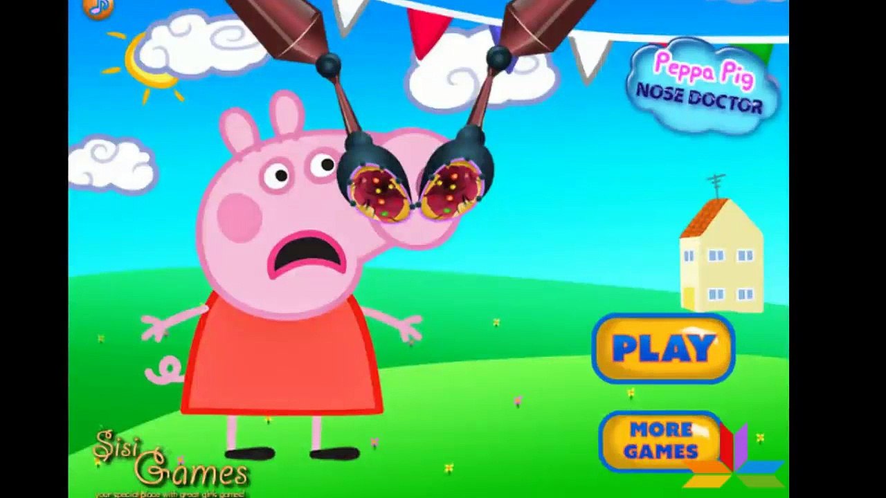 Peppa Pig Nose Doctor Peppa Online Games