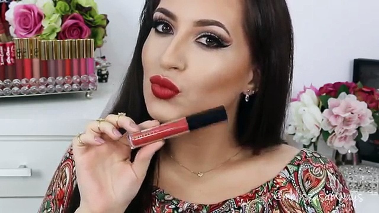 ♡ Pretty Glitter Lips Make Up Tutorial - Melissa Samways ♡