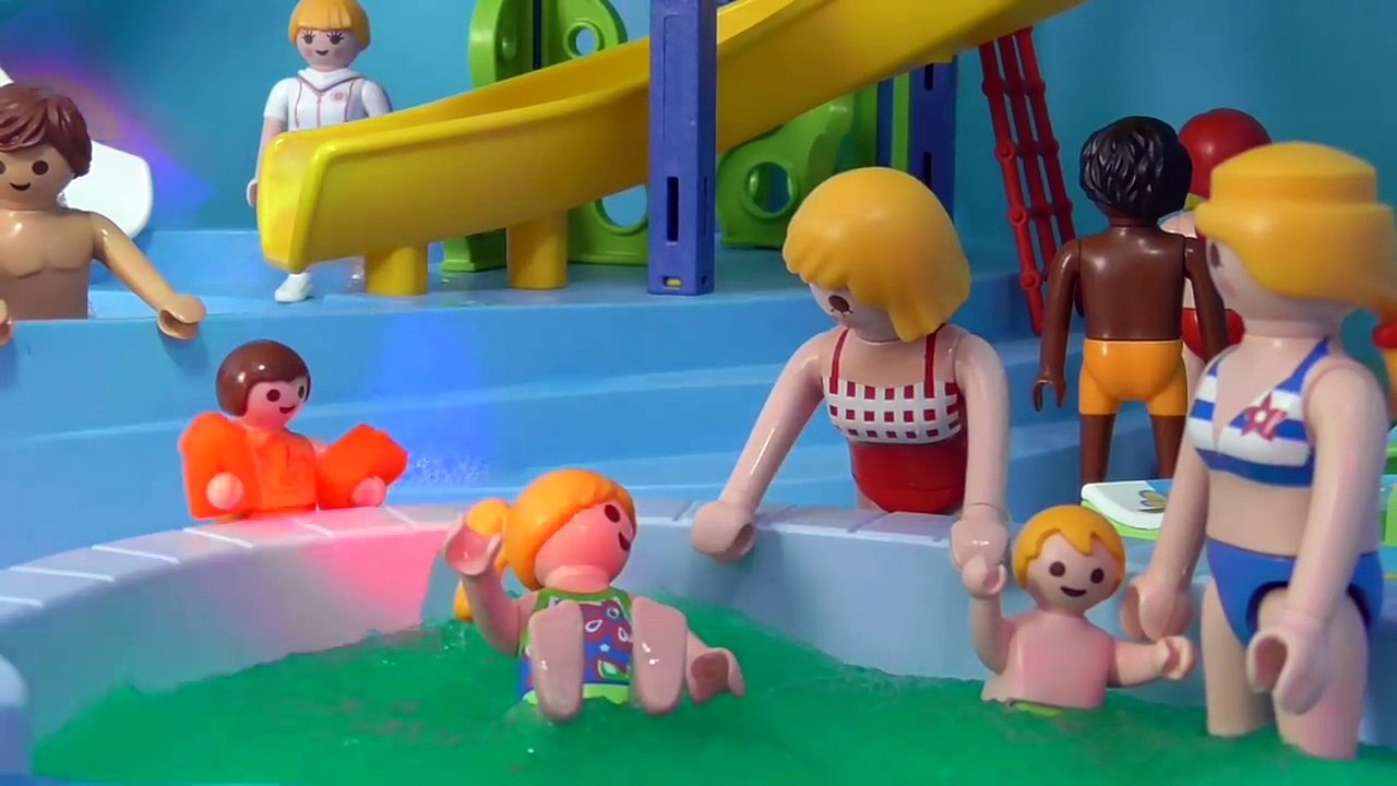 Playmobil Film deutsch Glibber – und Schaumparty im Aquapark von family stories / Kinderserie | mirecraft