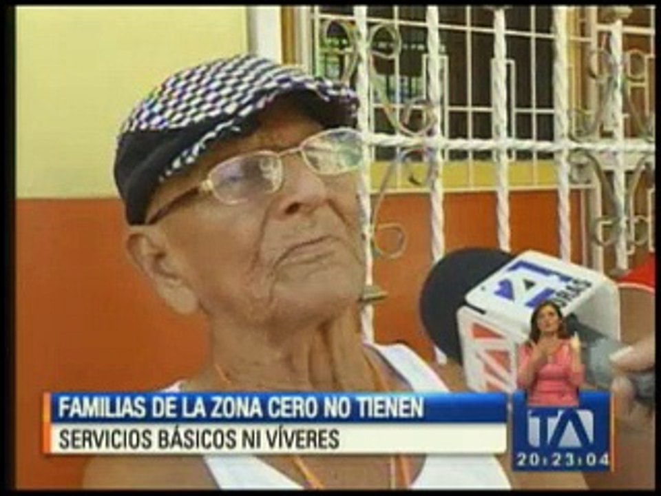 Familias de la zona cero no tiene servicios bás...
