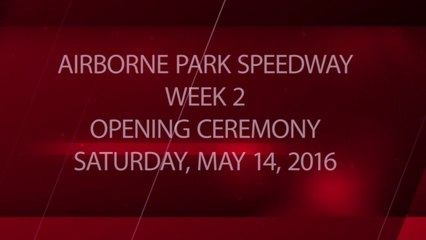 Racing - Week 2 - 05-14-2016 - Opening Ceremony