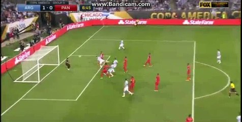 1-0 Nicolas Otamendi Goal - Argentina 1-0  Panama - 10-06-2016