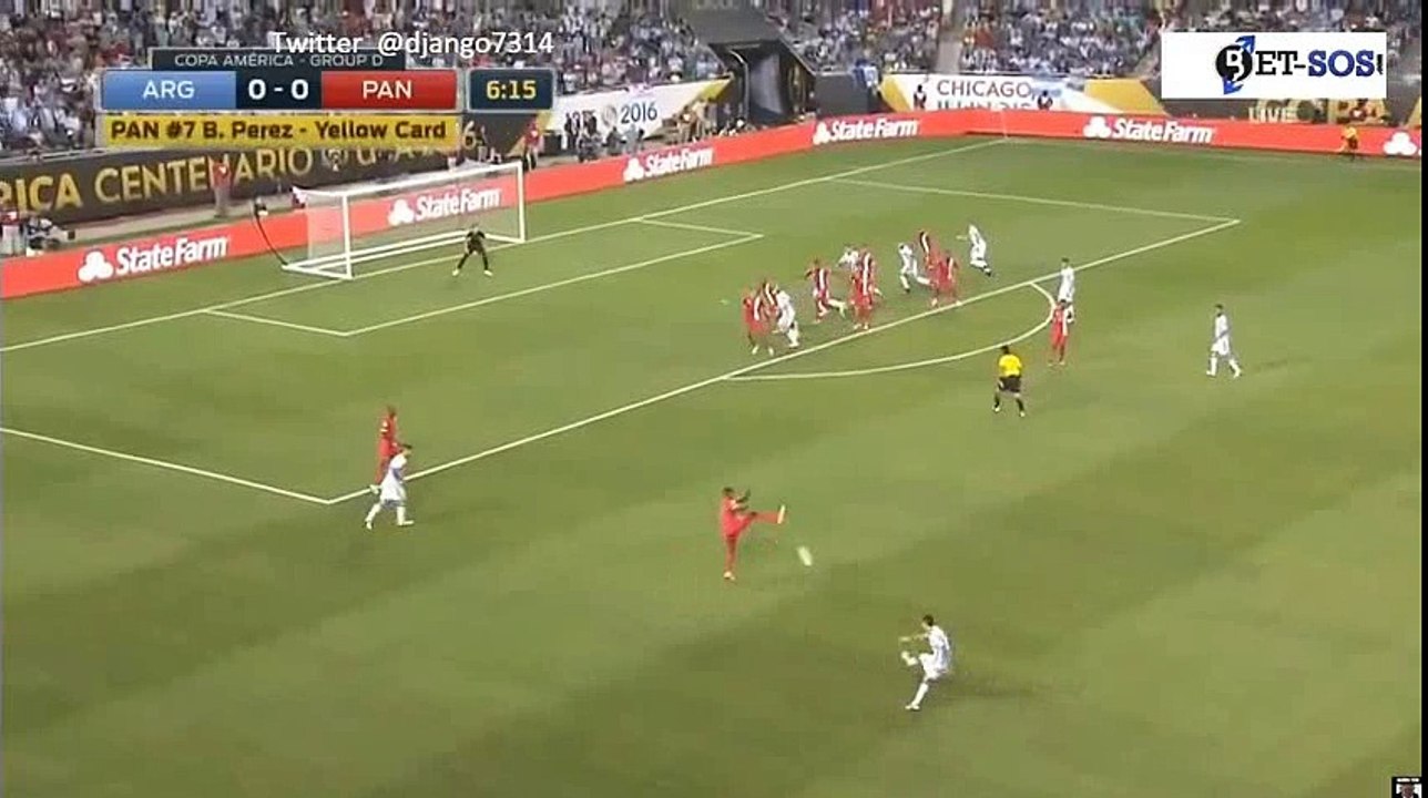 Nicolas Hernan Otamendi Goal HD - Argentina 1-0 Panama 10.06.2016