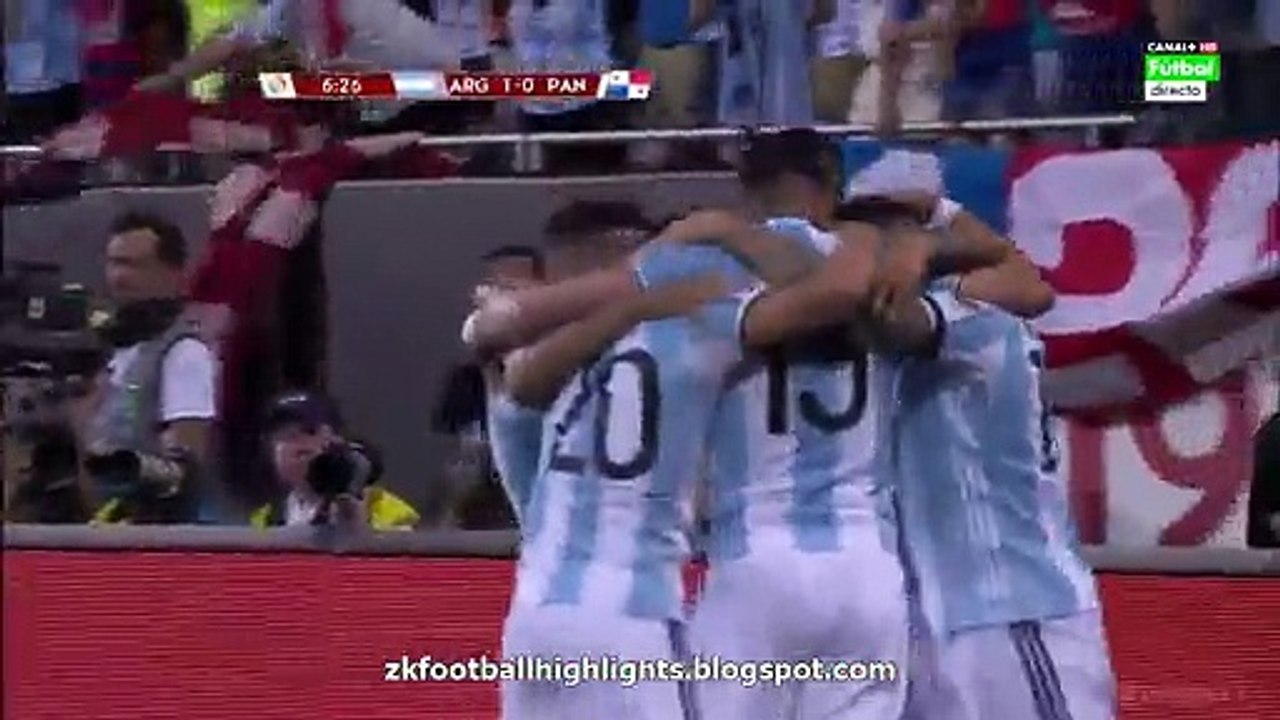 Nicolás Otamendi Goal HD - Argentina 1-0 Panama 10.06.2016 HD
