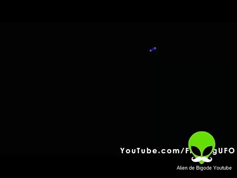 Alien - BRASIL DISCO VOADOR visto durante a noite 2016 ovni ufo