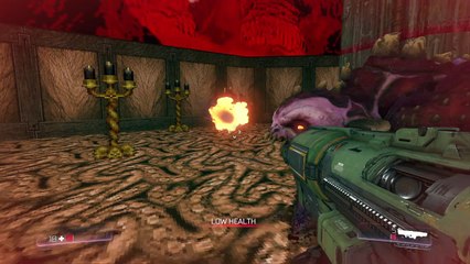 DOOM Easter Eggs: Pixilated DoomGuy face (ps4) Hd