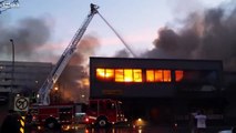 LiveLeak.com - Building Fire - Backdraft Explosion_