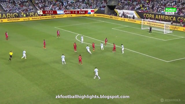 Lionel Messi Goal HD - Argentina 2-0 Panama Copa America Centenario 2016