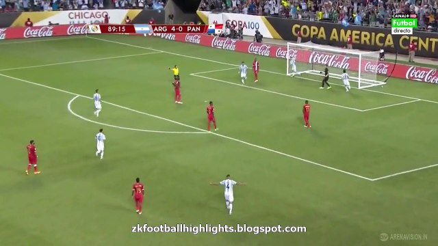 Sergio Agüero Goal HD - Argentina 5-0 Panama Copa America Centenario 2016