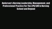 Read Anderson's Nursing Leadership Management and Professional Practice For The LPN/LVN In
