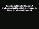 Read Borderline and Other Self Disorders: A Developmental and Object-Relations Perspective