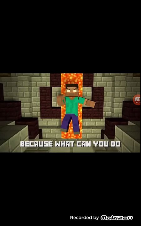 Herobrine VS   Notch Minecraft  rap battle "Who do you think won?"