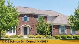 Home For Sale: 13935 Salmon Dr  Carmel, Indiana 46033