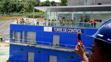 Panamá inició pruebas con barcos por nuevo canal