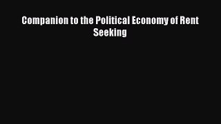 [PDF] Companion to the Political Economy of Rent Seeking Read Full Ebook