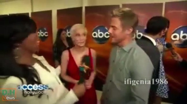 Kellie Pickler & Derek Hough - Post cast announcement interviews - Season 16 - Dancing with the Stars
