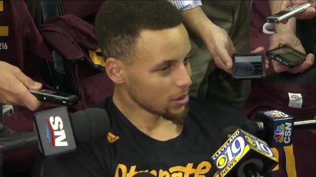 Stephen Curry Pregame Interview Warriors vs Cavaliers Game 4 June 10, 2016 2016 NBA Finals