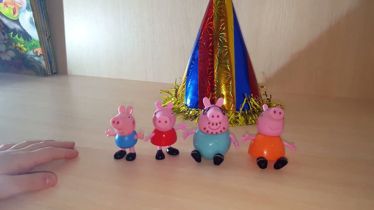 Свинка пеппа на ёлочке peppa Pig