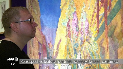 Russia showcases flamboyant Ballets Russes designer Leon Bakst