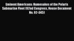 Read Eminent Americans: Namesakes of the Polaris Submarine Fleet (92nd Congress House Document