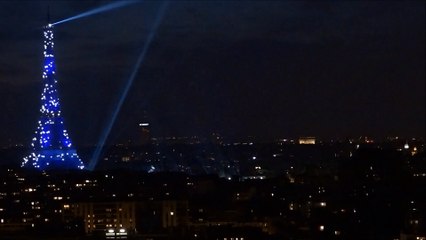 David Guetta concert Tour Eiffel euro 2016 Part 2