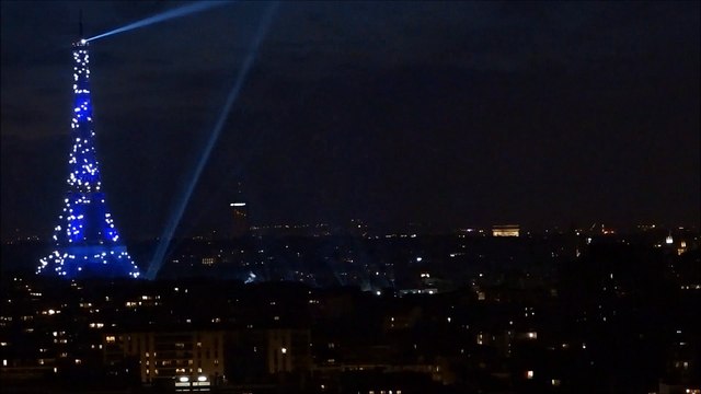 David Guetta concert Tour Eiffel euro 2016 Part 2