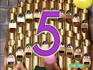 Sesame Street The Number of the Day 5