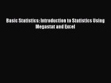 Read Basic Statistics: Introduction to Statistics Using Megastat and Excel PDF Online