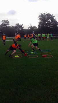 Extrait de la dernière séance d'entrainement saison 2015-2016, veille de la finale de la CDD.