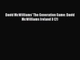 Read David McWilliams' The Generation Game: David McWilliams Ireland 3 (2) Ebook Free