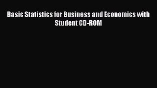 Read Basic Statistics for Business and Economics with Student CD-ROM Ebook Free