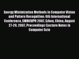 [PDF] Energy Minimization Methods in Computer Vision and Pattern Recognition: 6th International