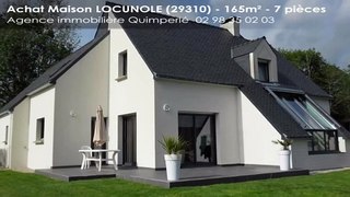 Vente maison LOCUNOLE (29) - 7 pièces - 165m²