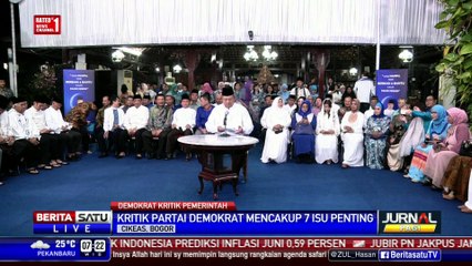 SBY Kritisi 7 Isu Penting di Pemerintahan Jokowi-JK