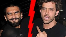 Hrithik Roshan REFUSED To Work With Ranveer Singh