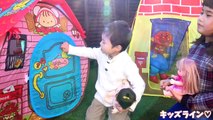 迷子の ぽぽちゃん & メルちゃん おうち 探し!! おもちゃ Baby Doll Popochan Mellchan Anpanman House Toy