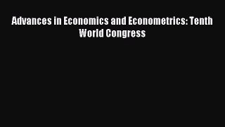[PDF] Advances in Economics and Econometrics: Tenth World Congress Download Full Ebook