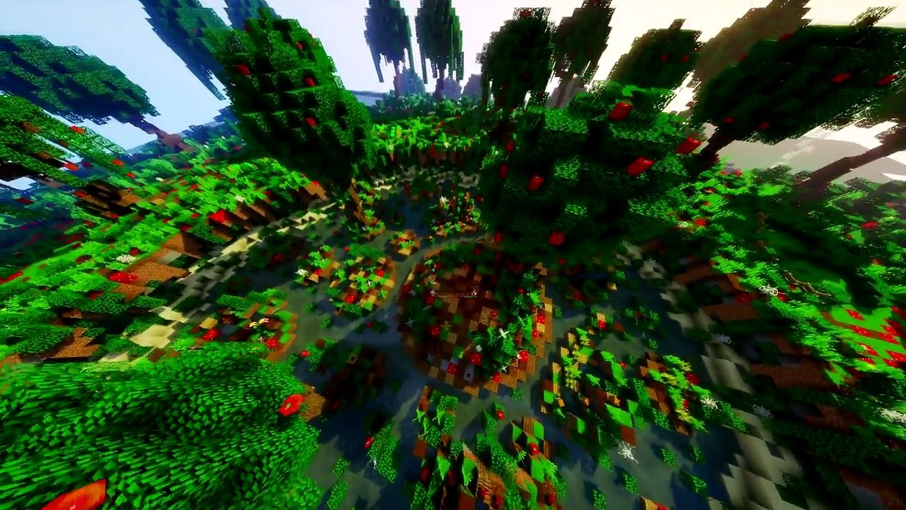 MineCraft Cinematic-SwarmCraft 60fps |4k VIdeo | Sildurs Ultimate Motion Blur Shaders