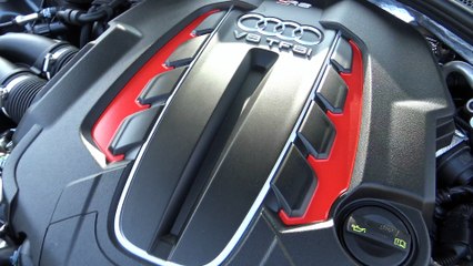 TEST AUDI RS 6 0-100 TEST EXHAUST SOUND (VIDEO 4K)