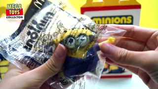 Mcdonald’s Minion Madness 2016 happy meal NEW toy unboxing - 