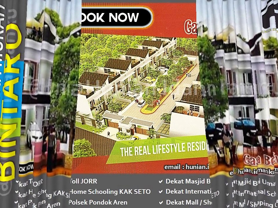 Townhouse Bintaro Casa Bellevue Residence | Exclusive Murah Nyaman Strategis