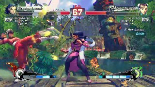 Batalla de Ultra Street Fighter IV: Rose vs Chun-Li
