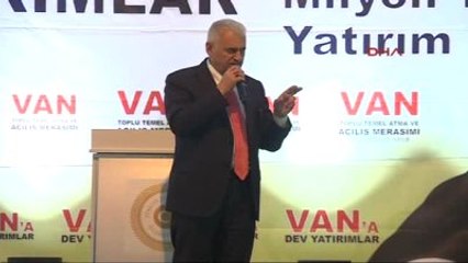 Başbakan Binali Yıldırım Van'da Konuştu 5-