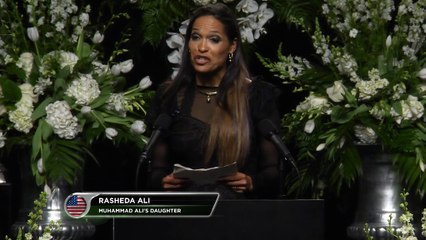 Ali - Rasheda Ali: "Personne ne peut se comparer à toi, papa"