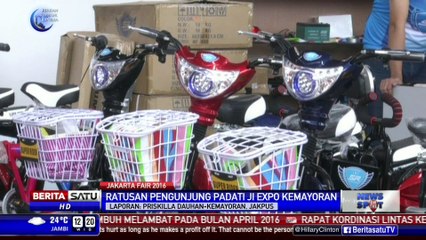 Jakarta Fair Kemayoran ke-49 Sudah Dipadati Pengunjung