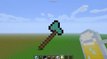 Minecraft, Pixels Art Hache en diamant (Diamond Axe)